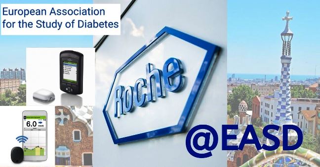 Roche rtCGMS i pumpa bez katetera @EASD