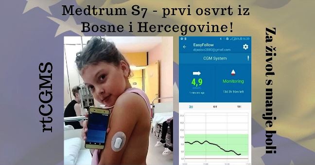 Prvi osvrt iz Sarajeva – bezbolno mjerenje i Medtrum S7!