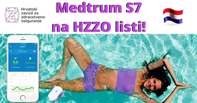 Medtrum S7 – još jedan CGM senzor na listi HZZO-a!