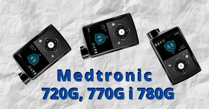 Medtronic 720, 770 i 780G – nove inzulinske pumpe
