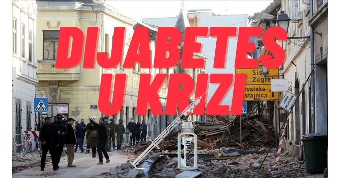 Potres i hrvatske dijabetičke udruge!