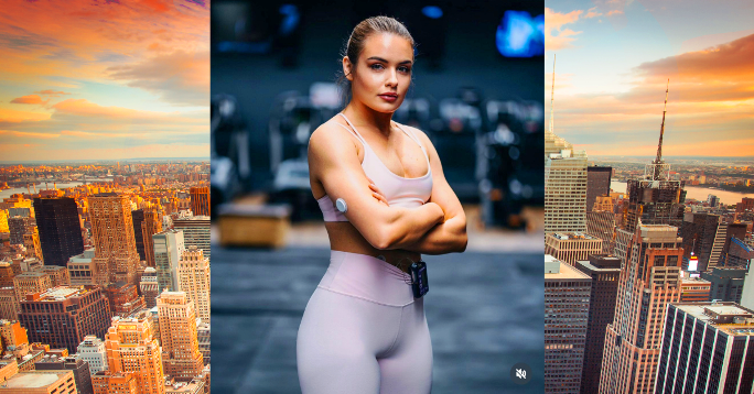 Hana: fitness trenerica s FreeStyle Libre sustavom na relaciji Zagreb – New York