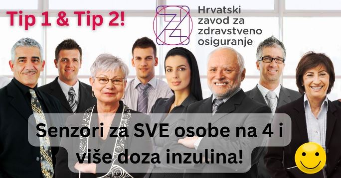 Gotovo je! Dio dijabetičara tip 2 ostvario pravo na bezbolne senzore za mjerenje glukoze!