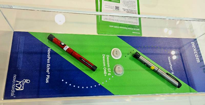 Kad smo kod injekcija inzulinom - oba Dexcom senzora će i u Hrvatskoj biti moguće povezati za NovoPen Echo plus!