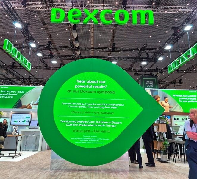 Dexcom štand - ATTD2025 Barcelona