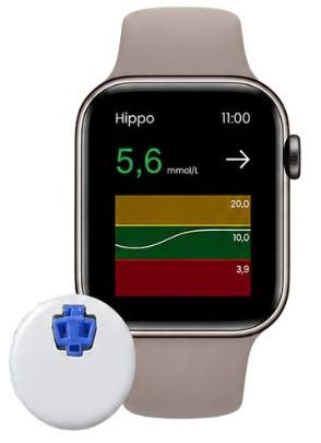 Hippo H1 već radi s Apple Watchom, a uskoro stiže podrška za Android satove i Garmin. ⌚📱 Jedino imajte na umu da mobitel mora biti u blizini jer preko njega podaci dolaze na sat.